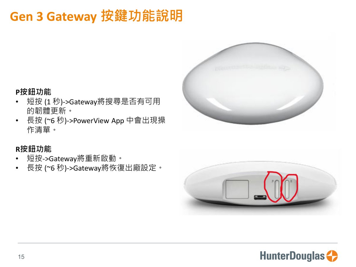 PowerView® Gen3 原廠技術文件第 15 頁